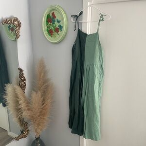 Maker & Mineral two tone jumpsuit